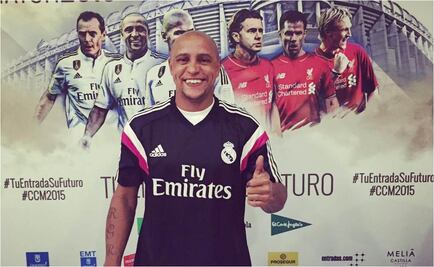 Roberto Carlos revive glorias del Madrid