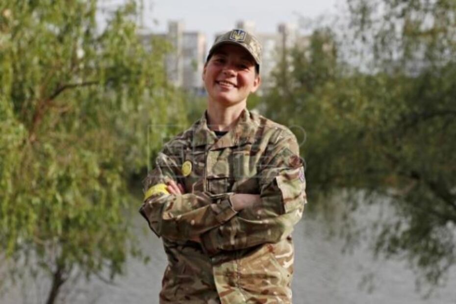 "La guerra no es cuestión de género", dice Tania, la soldado ucraniana que se considera feminista