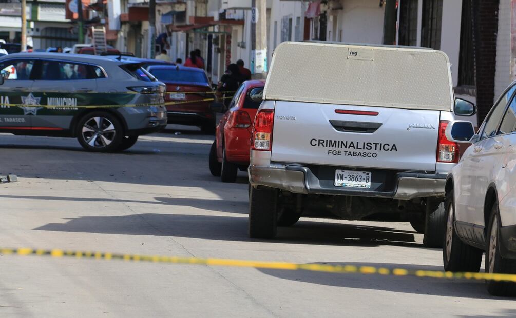 Balacera en bar "Opera" en Tabasco deja dos muertos y un herido; establecimiento operaba fuera del horario permitido. Foto: Luis Manuel López