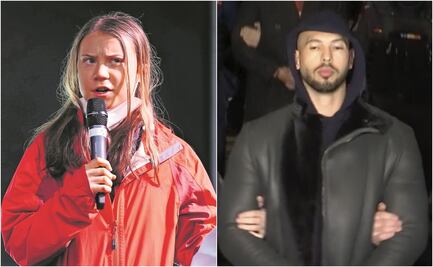 Greta Thunberg se burla del arresto de Andrew Tate: "Esto pasa cuando no reciclas tus cajas de pizza"