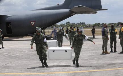 Llegan a Yucatán 144 mil 760 vacunas contra Covid-19 para adultos mayores de Mérida