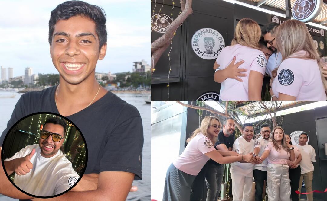 Francisco 'Paco' Martínez inauguró, este sábado 19 de julio, su primer local de empanadas. Foto: Captura de pantalla / REDES