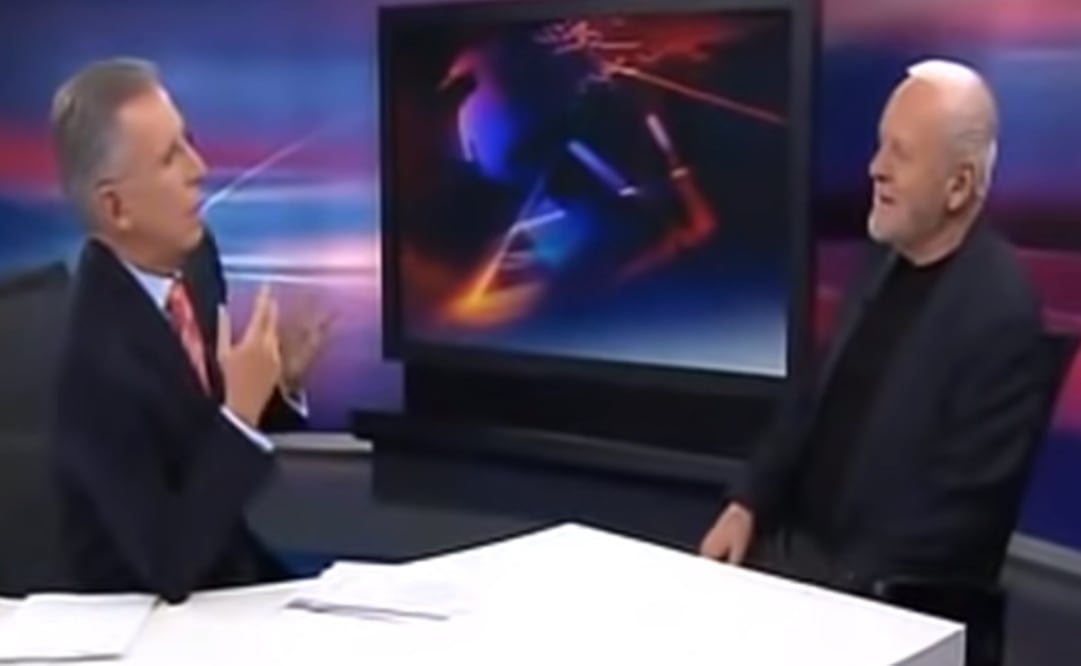 Joaquín López-Dóriga tuvo problemas para entrevistar al actor Anthony Hopkins en 2011. Foto: Especial