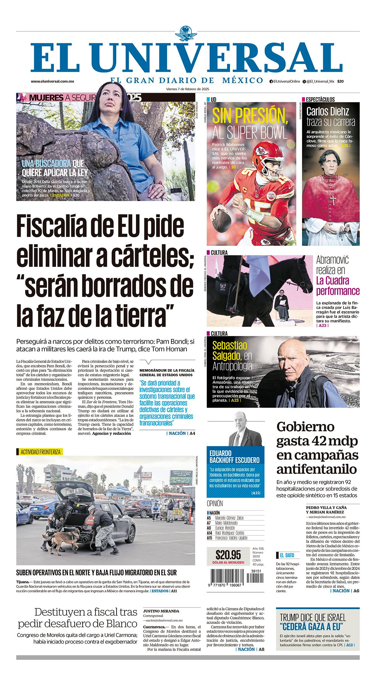 Portada impresa