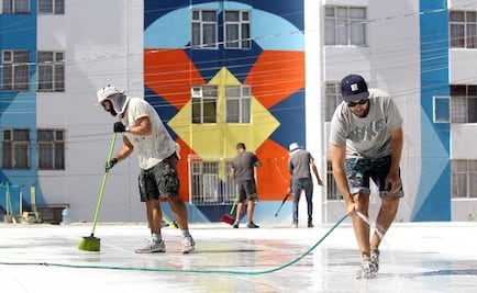 Con arte, cambian el rostro de un barrio tapatío