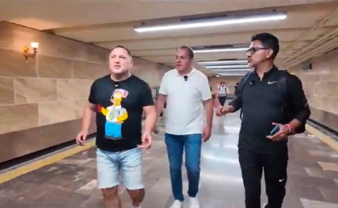 Cuauhtémoc Blanco, Germán Villa e Isaac Terrazas Foto: Capturas