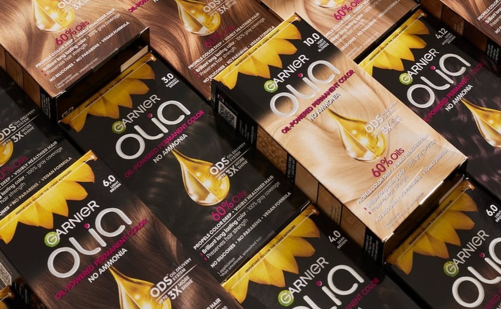 Garnier Olia Permanent Hair Dye. Foto: Garnier