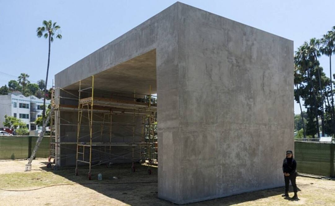 Se tiene previsto que la pieza concluya su construcción este viernes. (FOTO: Galería Mor Charpentier)