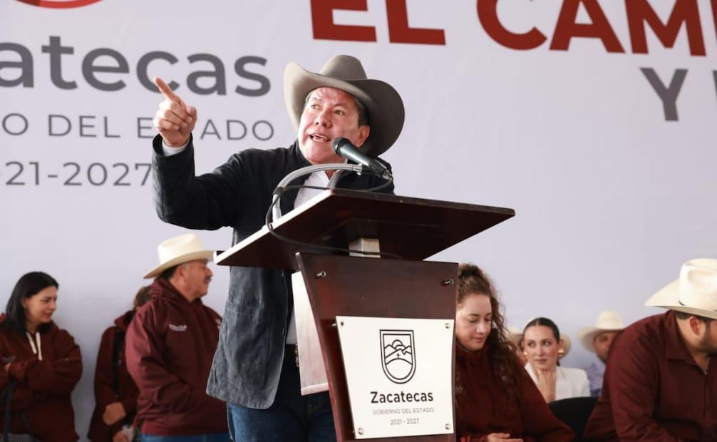 Monreal anuncia estrategia contra la extorsión en Zacatecas; busca combatir delito contra productores.
Foto: Especial.