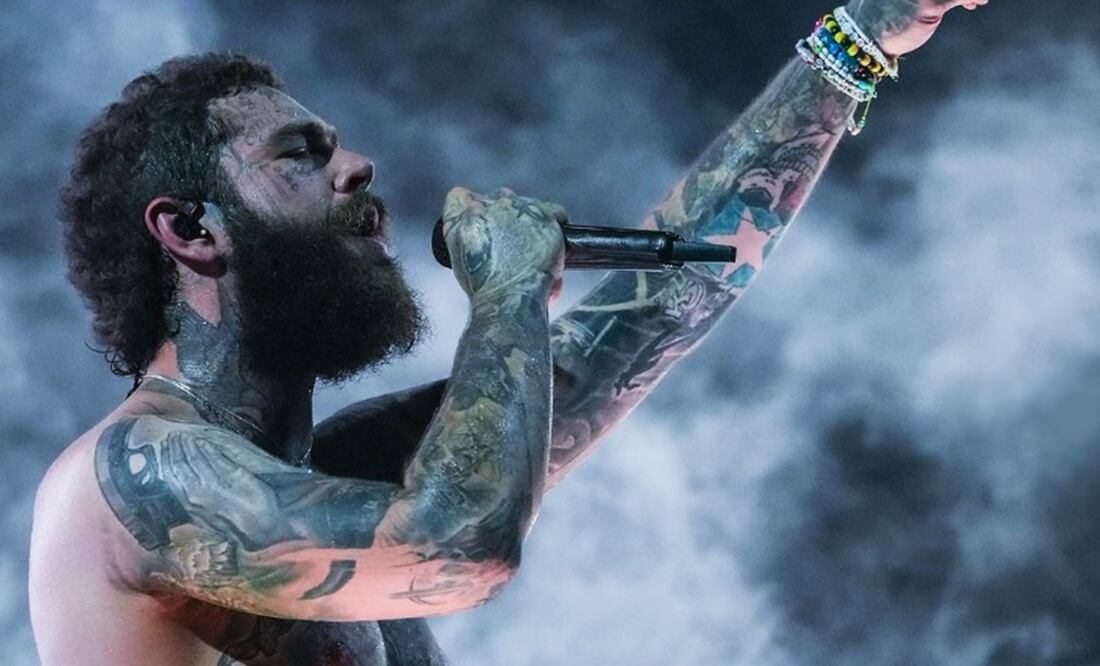 Post Malone se presentará hoy en el Foro Sol.
Foto: Instagram