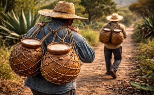 El pulque es una bebida nativa de México. Foto: Imagen generada con IA