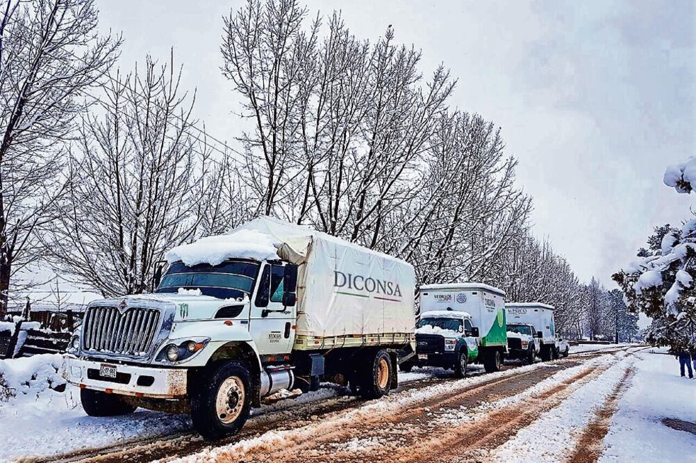 Tiendas al norte. Diconsa tiene más de 5 mil 300 sucursales en Coahuila, Tamaulipas, Zacatecas, Chihuahua, entre otros estados. (CORTESÍA)