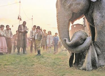 Dumbo le da vuelo al live action