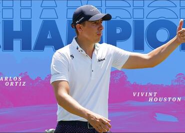 El mexicano Carlos Ortiz es campeón del Houston Open