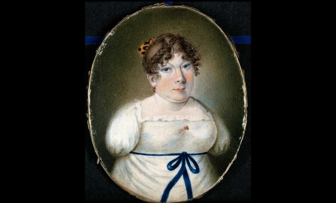 Autorretrato de Sarah Biffin. Imagen: Dominio Público vía Wellcome Collection