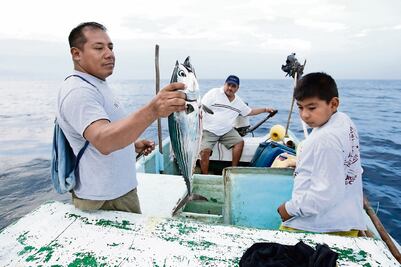 “Sin gasolina, sacamos un pescado al día”