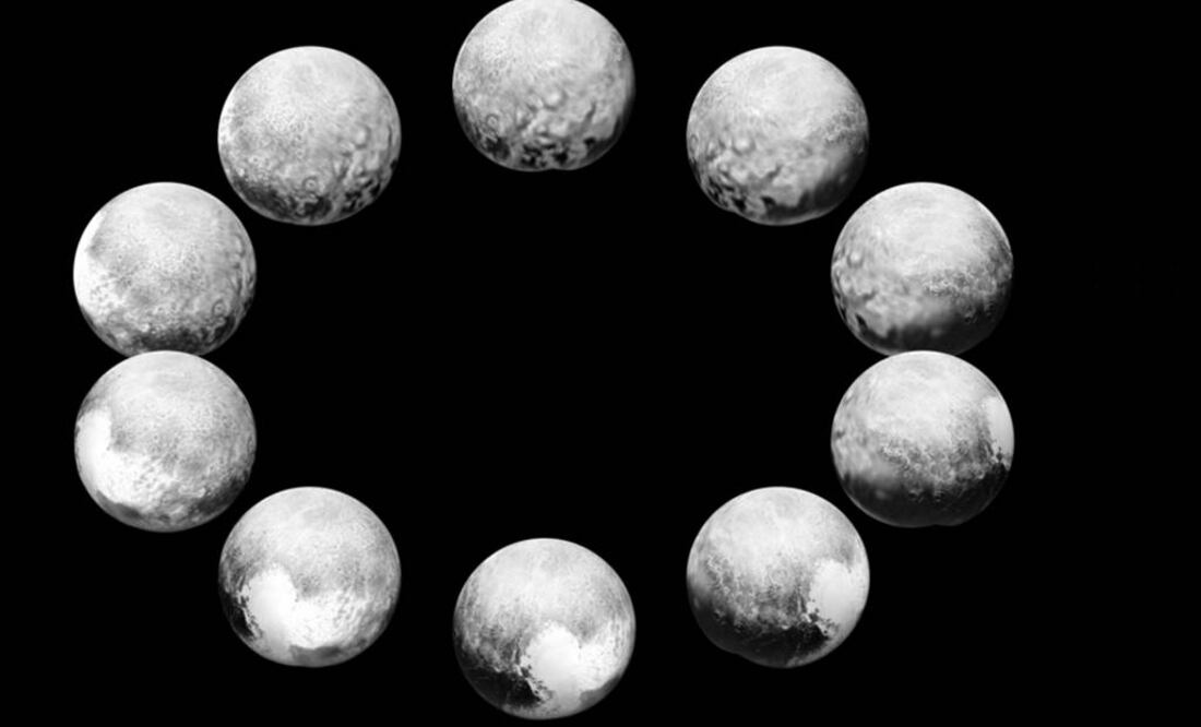 Sonda sacó las imágenes durante su veloz acercamiento realizado en julio. Foto: NASA