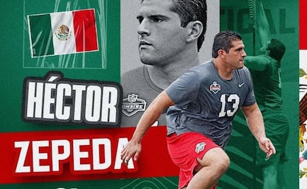 Héctor Zepeda, el mexicano elegido que peleará por un puesto en un equipo de la NFL