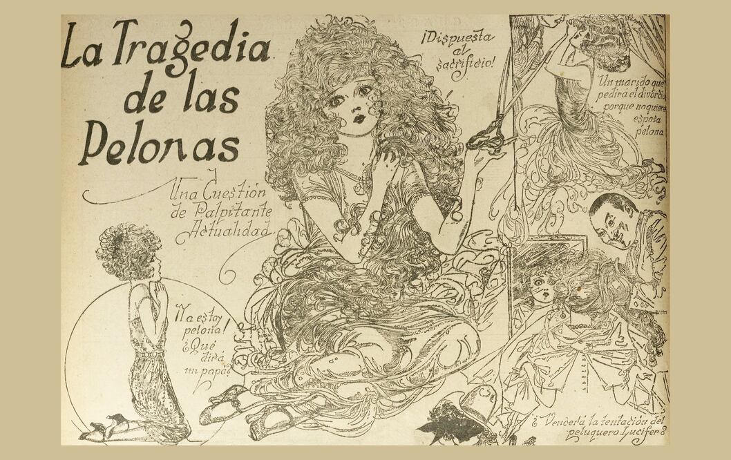 Ellas se rebelaron contra el pelo largo