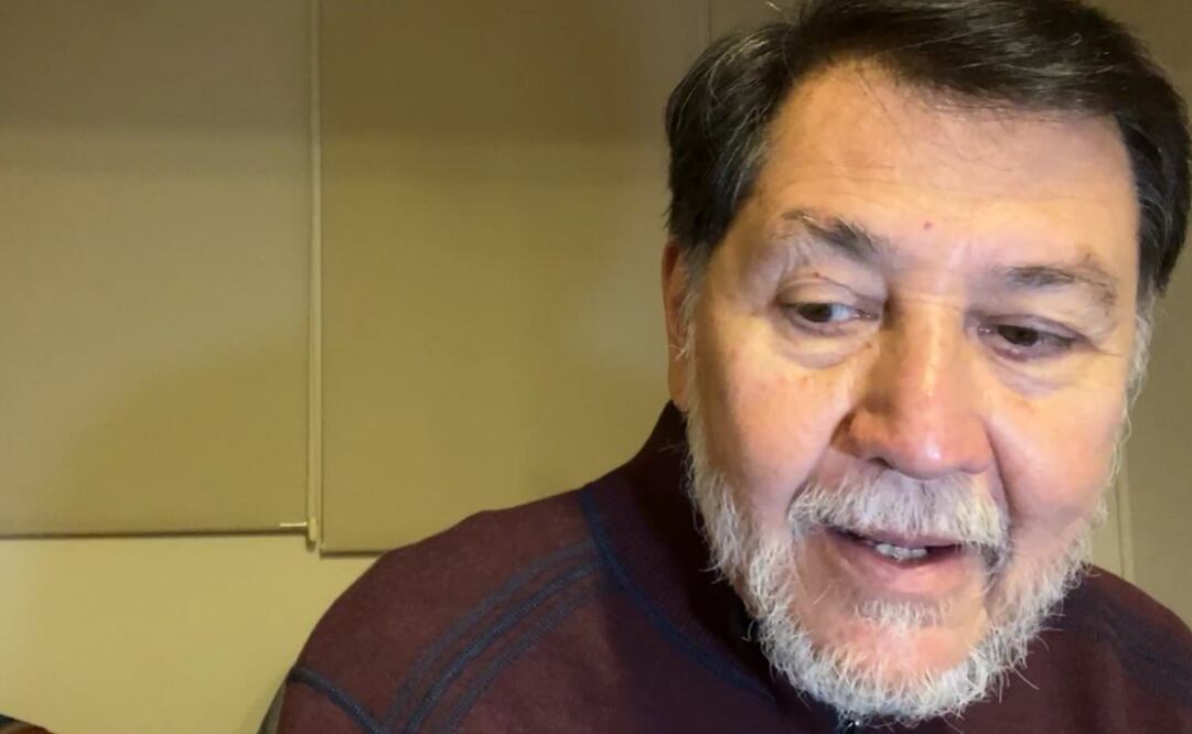 El senador Gerardo Fernández Noroña en su videocharla para redes sociales este domingo 2 de noviembre de 2025. Foto: Captura