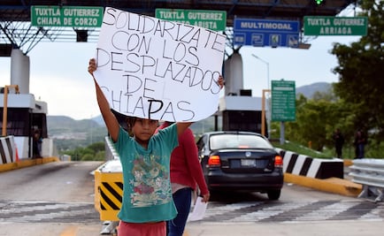 Bienestar apoya con alimentos y víveres a desplazados de 4 estados