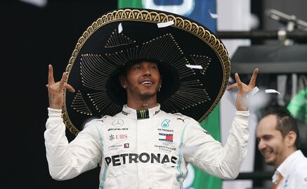 Lewis Hamilton conquista el Gran Premio de México