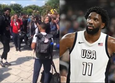 París 2024: Joel Embiid fue víctima de gritos discriminatorios por parte de aficionados franceses