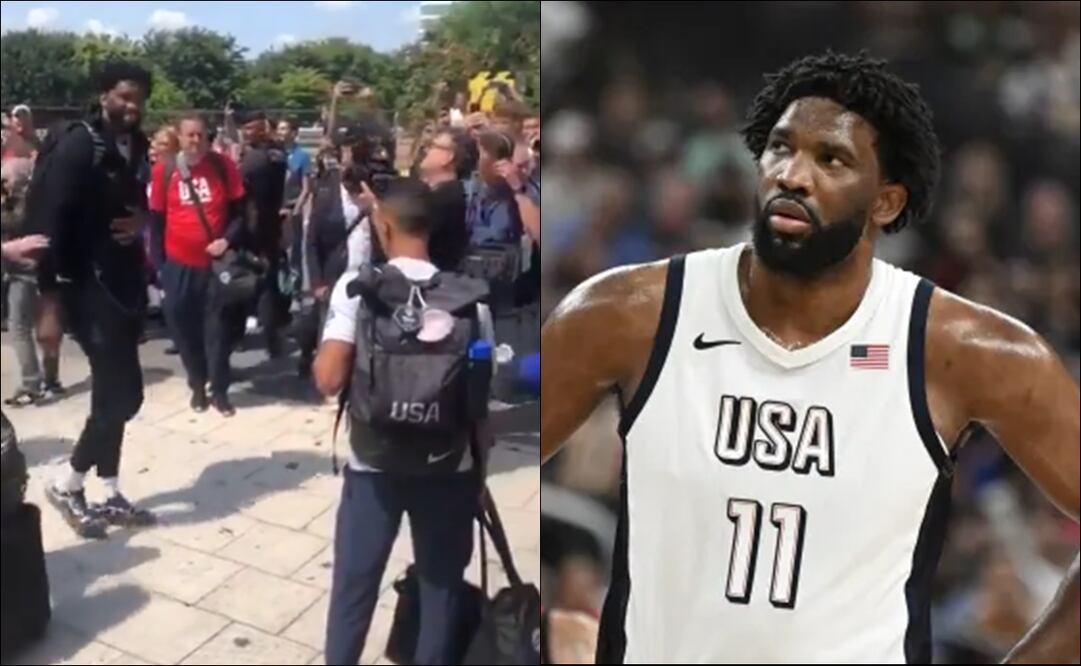 Joel Embiid fue discriminado por aficionados franceses / Foto: Especiales