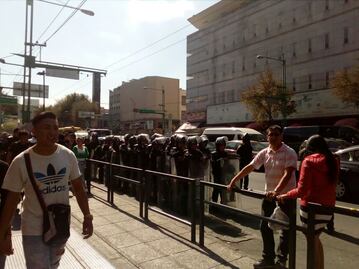 Realizan operativo policiaco en Eje Central