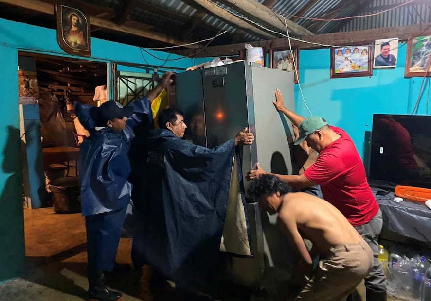 La tormenta tropical “Boris” dejó afectaciones a lo largo del estado de Oaxaca. Foto: Especial