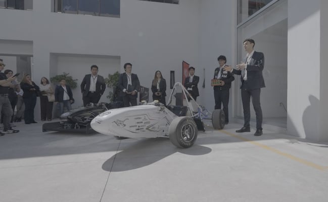 UNAM desarrolla un vehículo eléctrico en colaboración con MG Motor; tienen la visión de impulsar el talento joven