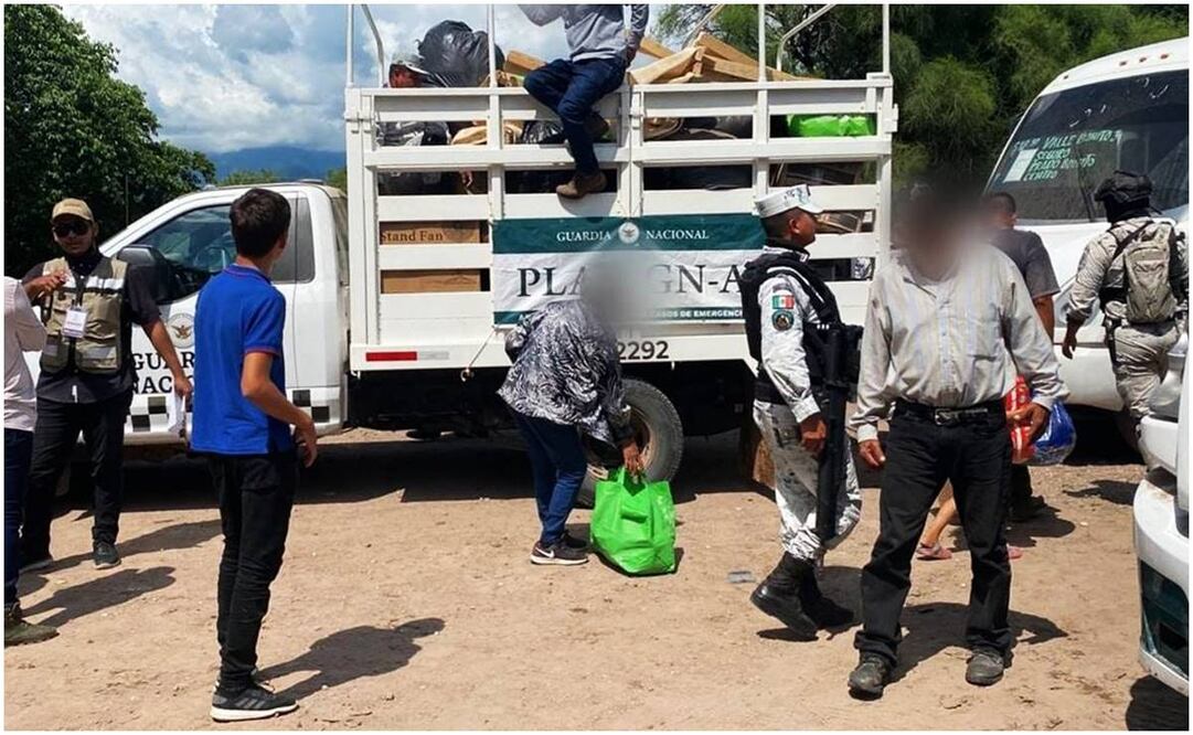 Desplazados en Sinaloa. Foto: Especial