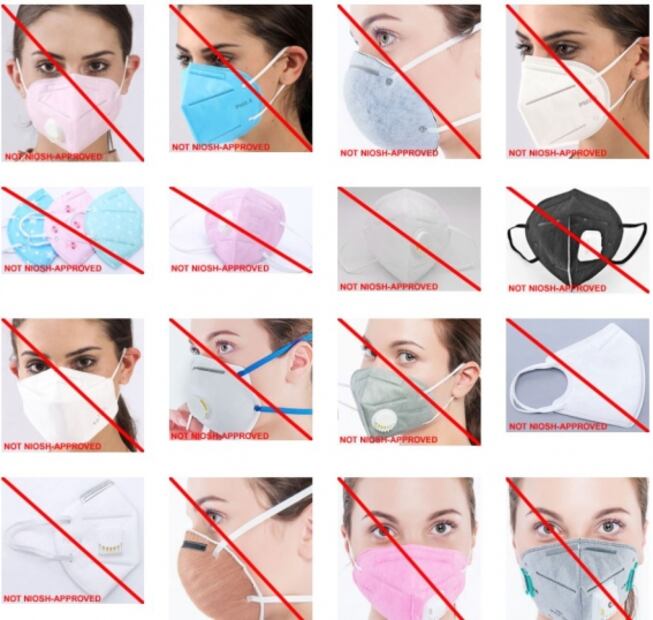Cómo identificar un cubrebocas KN95 original