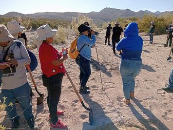 Ya suman 4 osamentas humanas encontradas en fosas clandestinas de La Paz, Baja California Sur