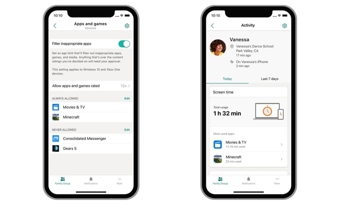 Microsoft puso a disposición, de manera limitada, un avance del app Family Safety, el cual ayudará a mantener la seguridad en Internet y a limitar tiempos de uso de pantalla, entre otras cosas