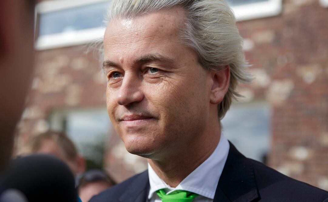 El parlamentario holandés de extrema derecha, Geert Wilders. Foto: AP