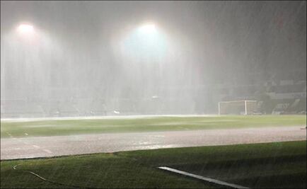 Suspenden juego de Copa MX por tormenta eléctrica