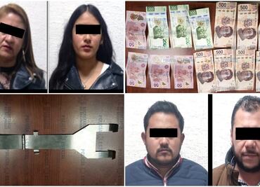 Caen cuatro por "poner trampas" en cajeros automáticos en Edomex