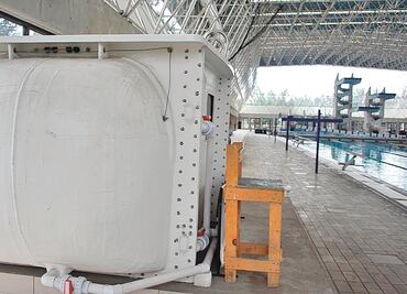 Inútil canal de nado de la Federación Mexicana de Natación