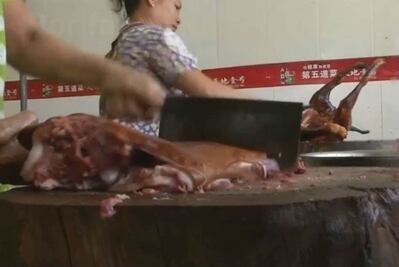 Por favor, ¡no se coman a los perros!