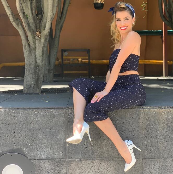 Andrea Escalona apostó y ganó. Foto: Instagram