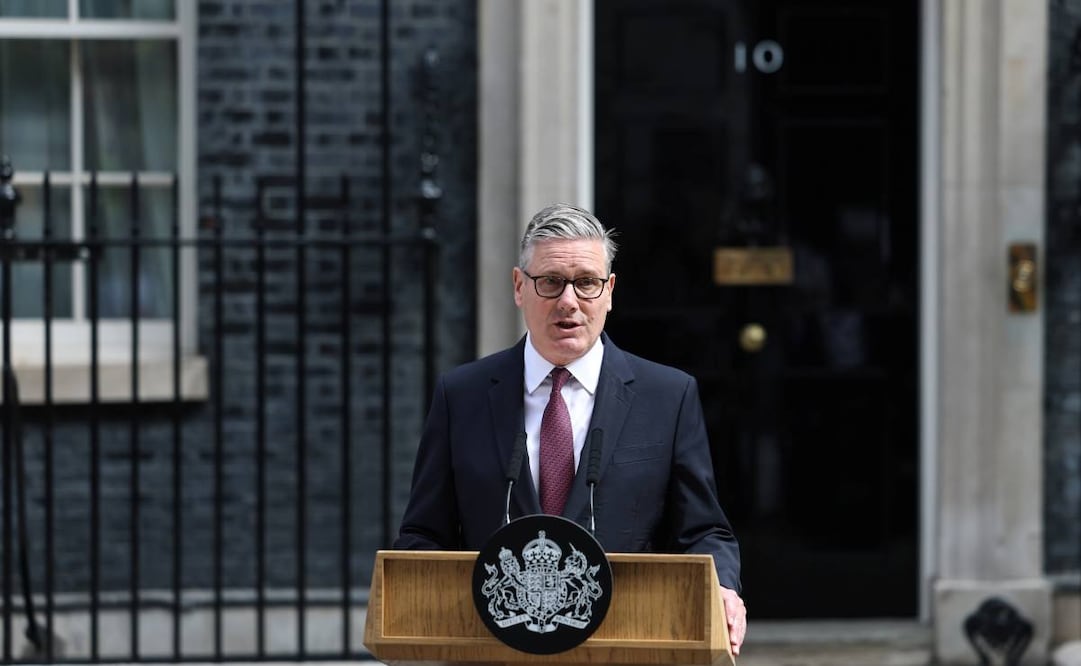 Keir Starmer anuncia su dimisión como primer ministro del Reino Unido. Foto: EFE