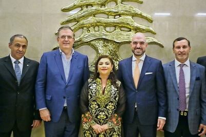 Clara Brugada expone planes a la comunidad libanesa