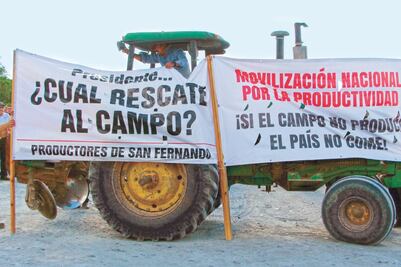 Tras protesta campesina liberan 63 mdp
