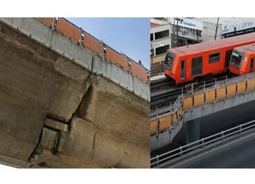 A pesar de lo que piensen, la Línea B es segura; fotos de supuesta separación son antiguas: Obras CDMX