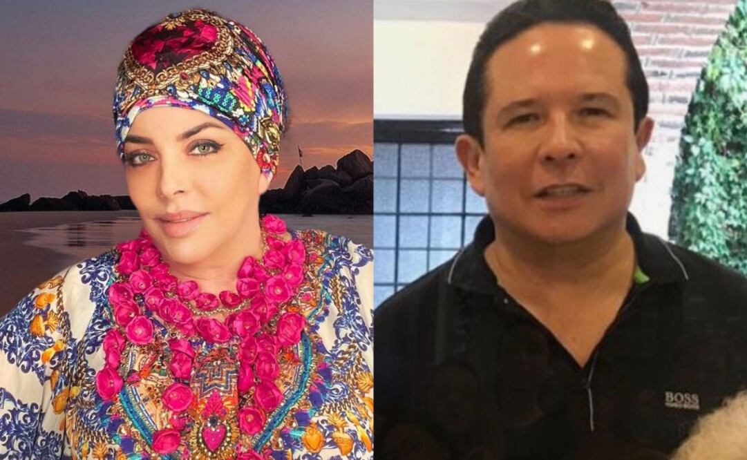 Verónica Castro y Gustavo Adolfo Infante. Fuente: Instagram @vrocastroficial y @gainfante