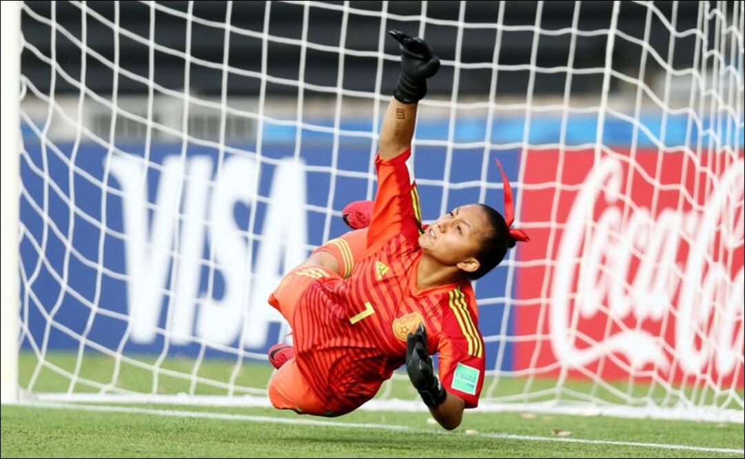 Portera mexicana. Foto: @fifacom_es