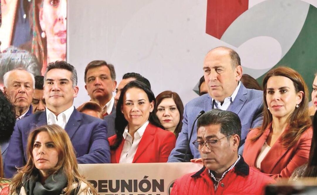 Alejandra del Moral fue invitada a la reunión plenaria de la bancada del PRI de San Lázaro en la Hacienda San Martín, donde dijo que la militancia defenderá el Edomex sin escatimar esfuerzos.