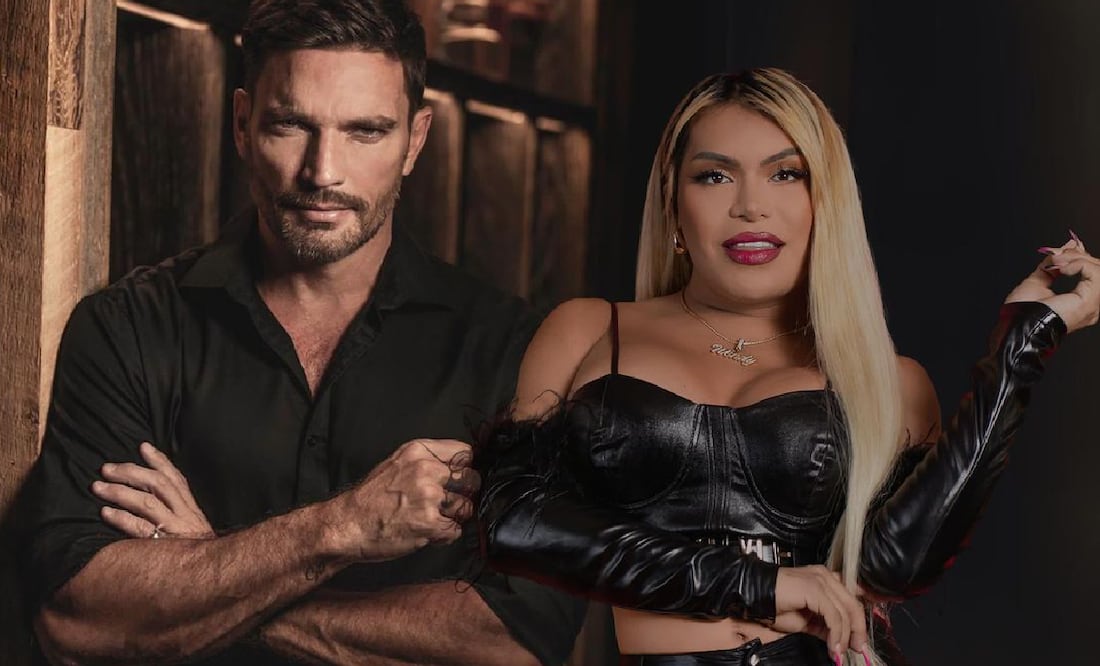 El actor y la influencer serán pareja... en la ficción. Foto: Instagram