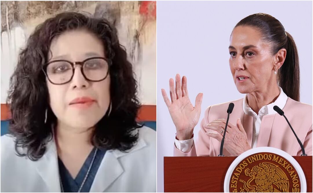 Claudia Sheinbaum, señaló que el caso de Marilyn Cote están relacionado en un tema penal por temas a la salud. Foto: Diego Simón / EL UNIVERSAL